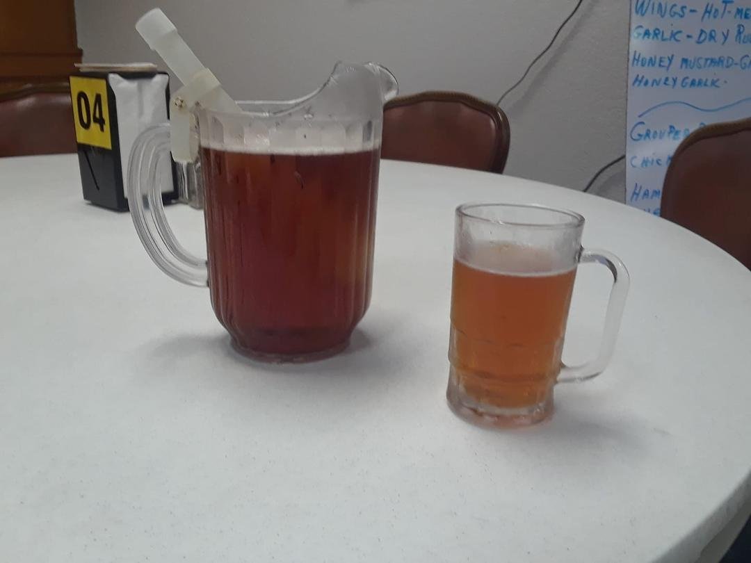 Picher of beer at the legion $6.00 go Bears