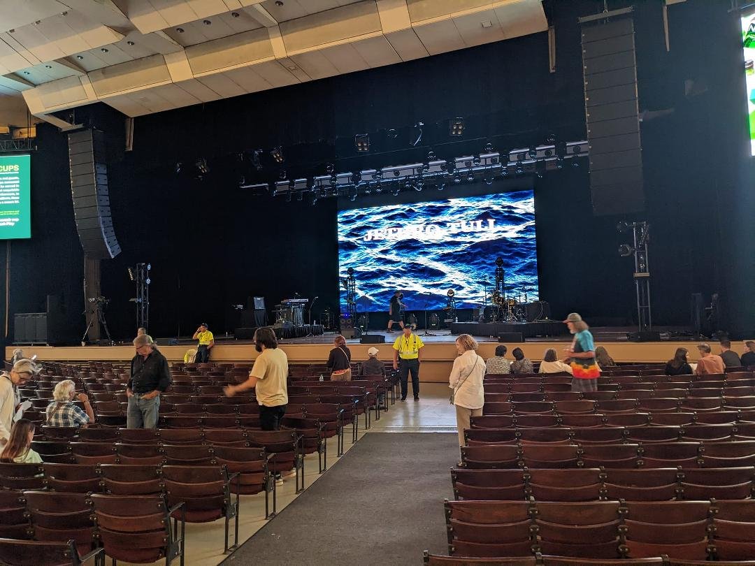 Nick and I are back at ravinia to see Jethro Tull