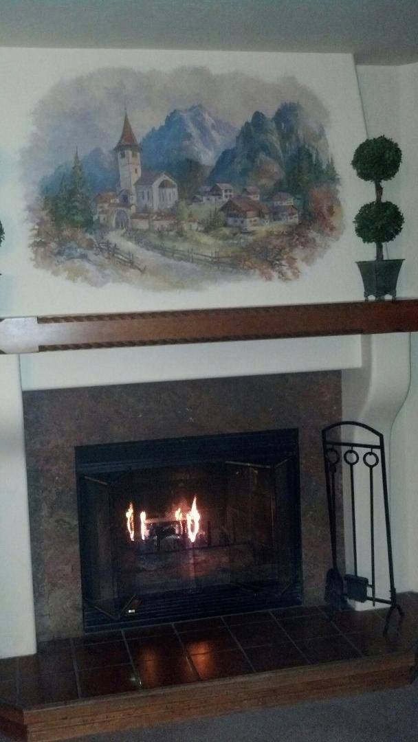 Relaxing in Leavenworth for birthday Baby