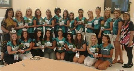 Miss Washington contestants @ the facility working on a service project with the residents. Thankful to two wonderful assistants who followed thru so I could spend the day with my son!