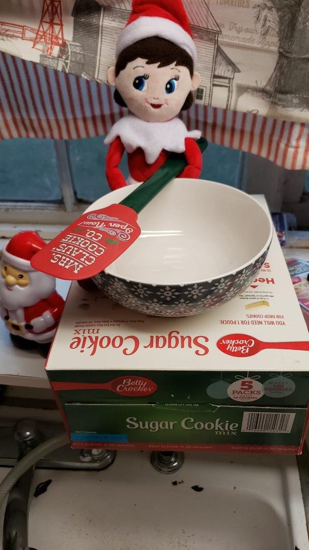 Lilly found Rose in the kitchen, and told her..."Rose you can't make cookies, we already did"... she did this as she was getting ready for a trip to Beaver Dam for the parade. Eli did not want to go and Lilly said that's