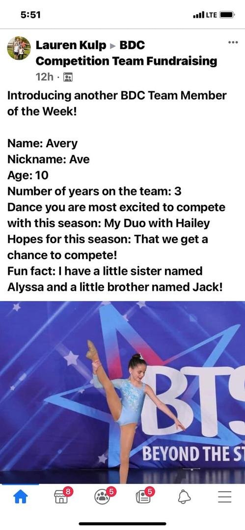 Avery competition