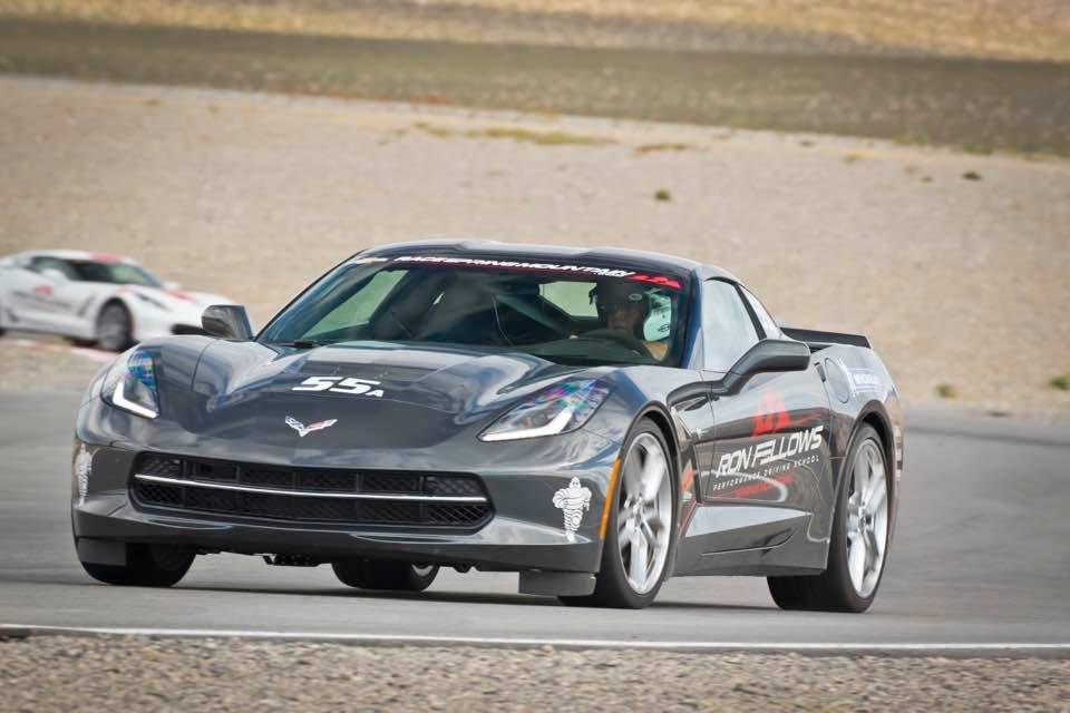 Having a blast at Spring Mountain track with Ron Fellows Corvette Driving School. Holy crap these cars are fast!