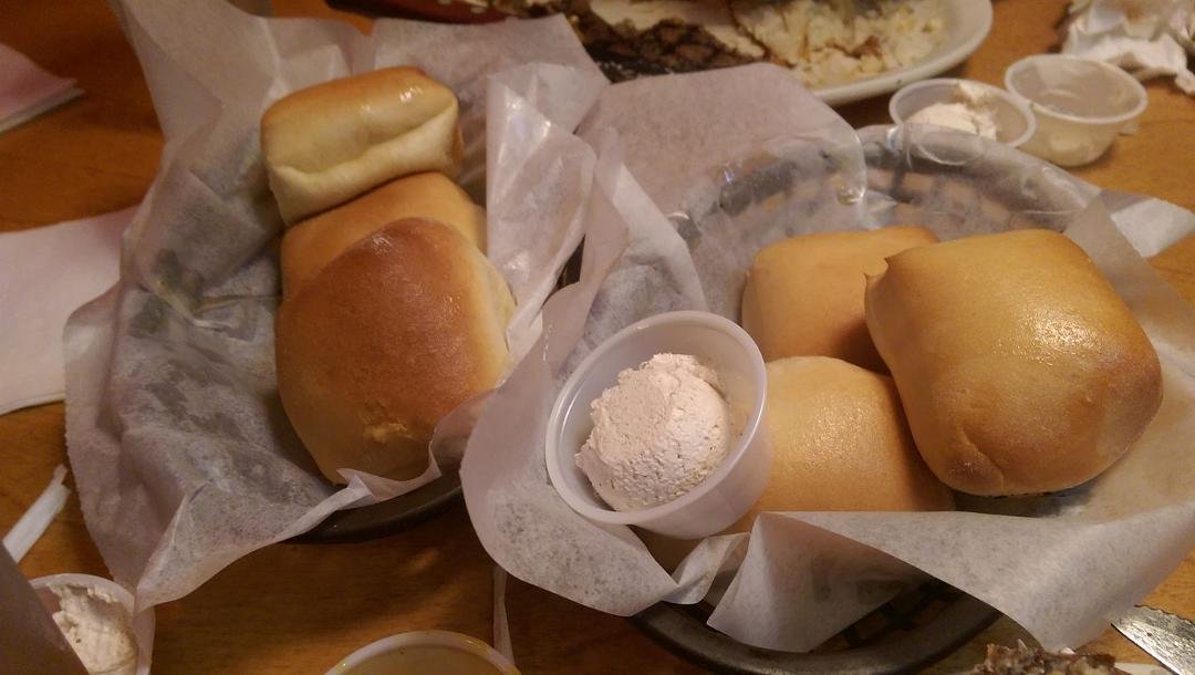 Didn't eat our weight in rolls, but we tried.