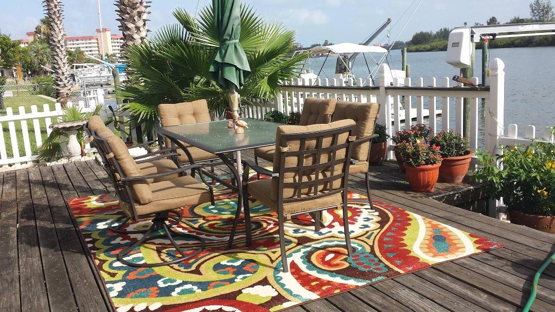 New deck furniture.
