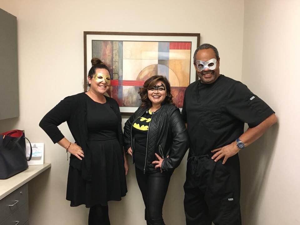 Happy Halloween...the superheroes saving smiles for everyone!
