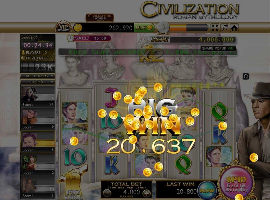 richard michael's album, Civilization Slots Casino Photos