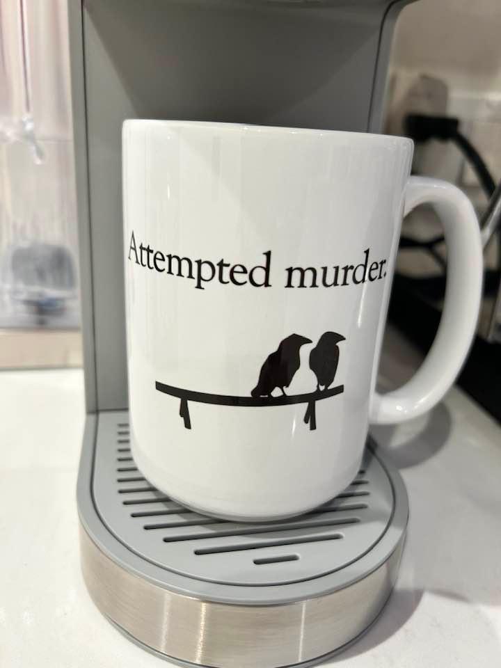 And this mornings coffee cup is…