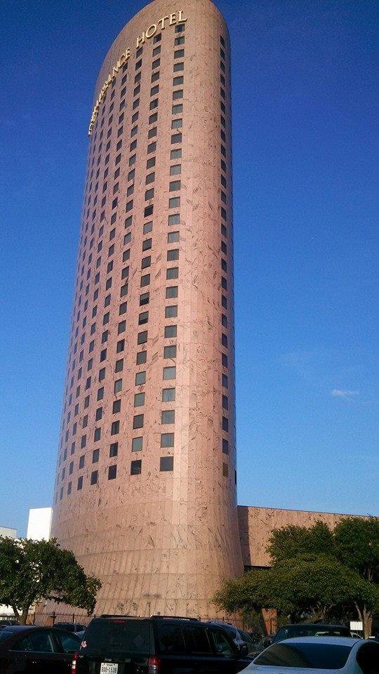 Our hotel in Dallas, TX.