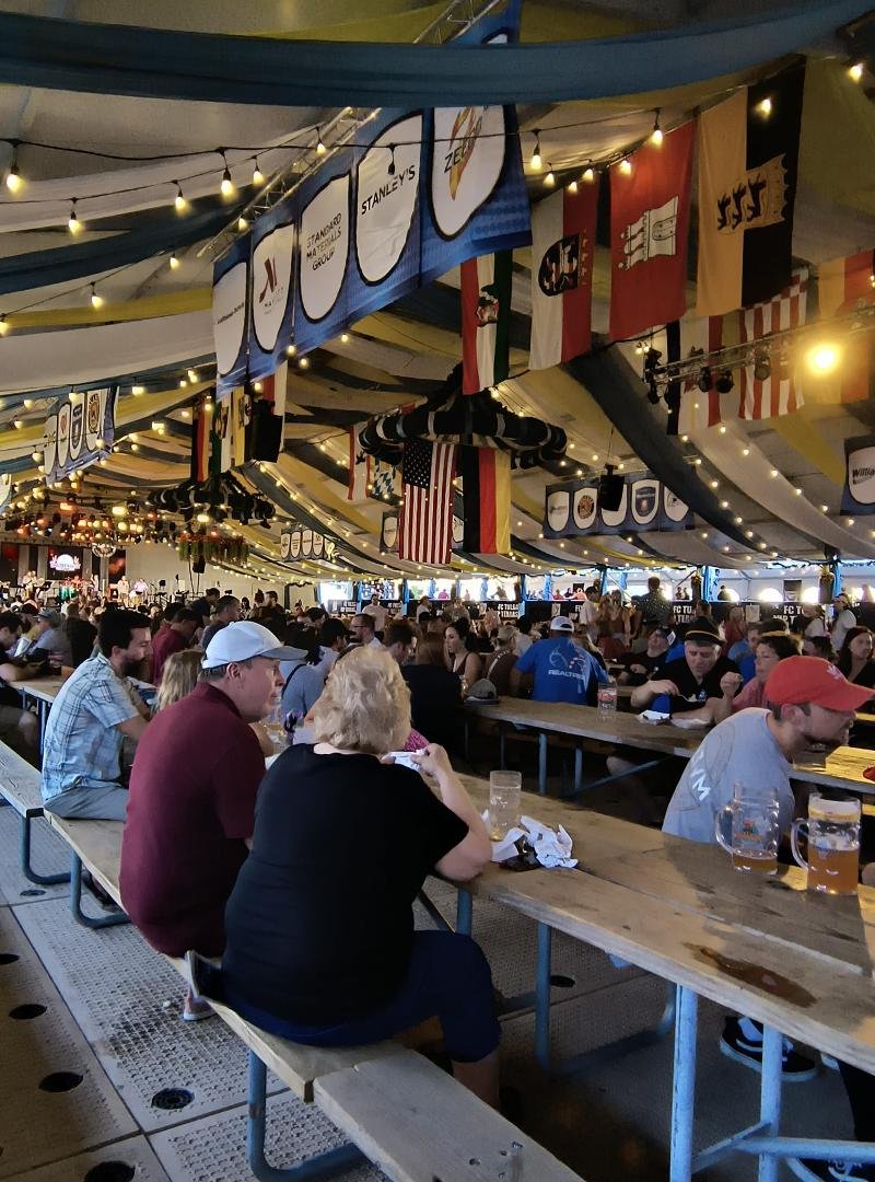 Happy Friday from Octoberfest in Tulsa Ok.
