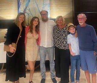 Matt Weingarten family visiting us in Nuevo Vallarta