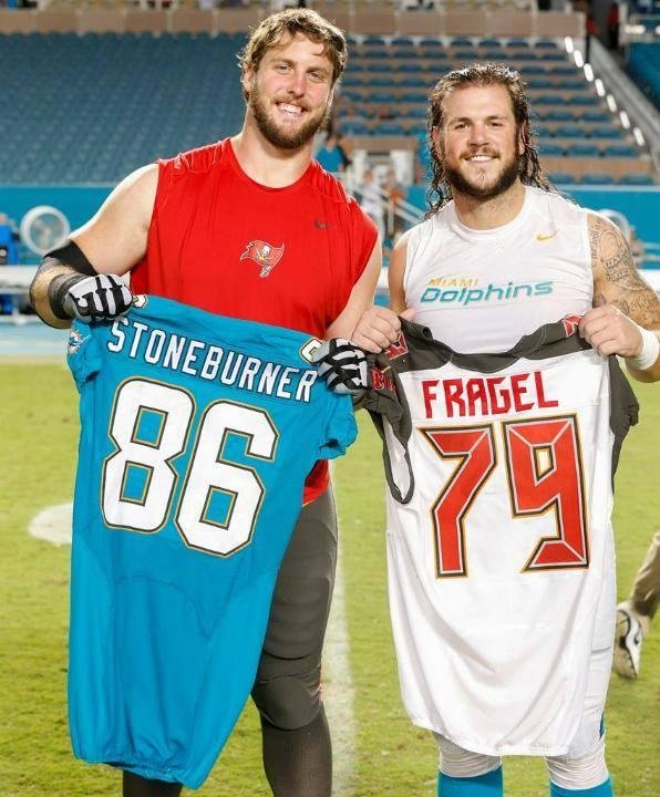 Post Game Jersey trading, a couple of Buckeyes having fun! O - H !
