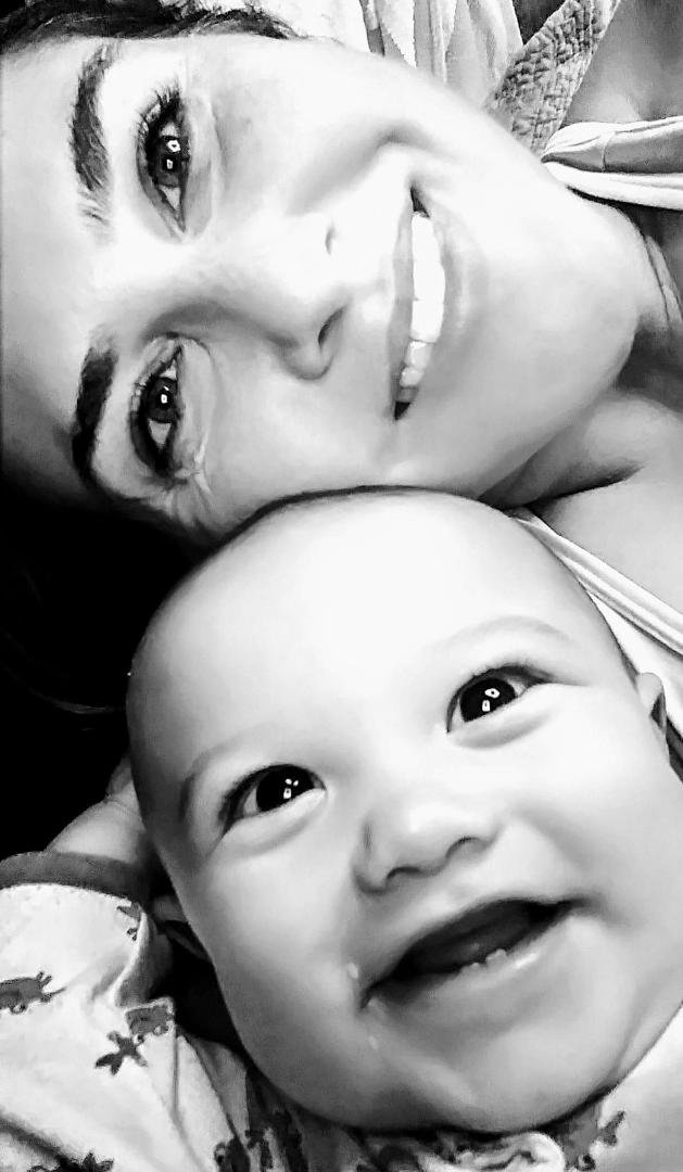 My little boo is sure getting big!