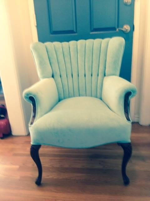 This is the chair I did for Trina! Happy Birthday, Trina!!!!