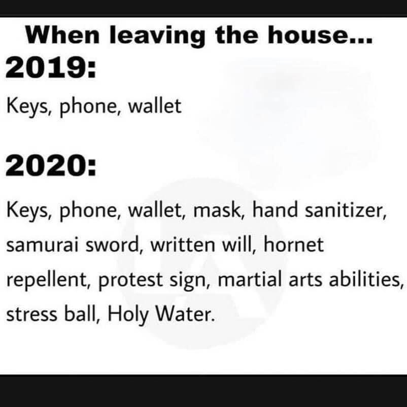 When leaving home today