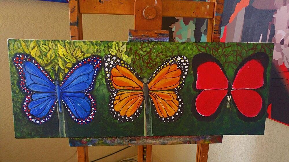 Mariposas traicioneras en proceso