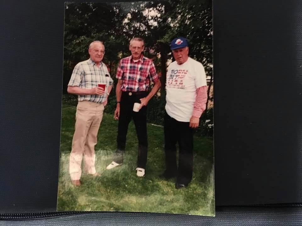 Three veterans that never got told thank you enough by me, Uncle Walt, Uncle John , and Dad!