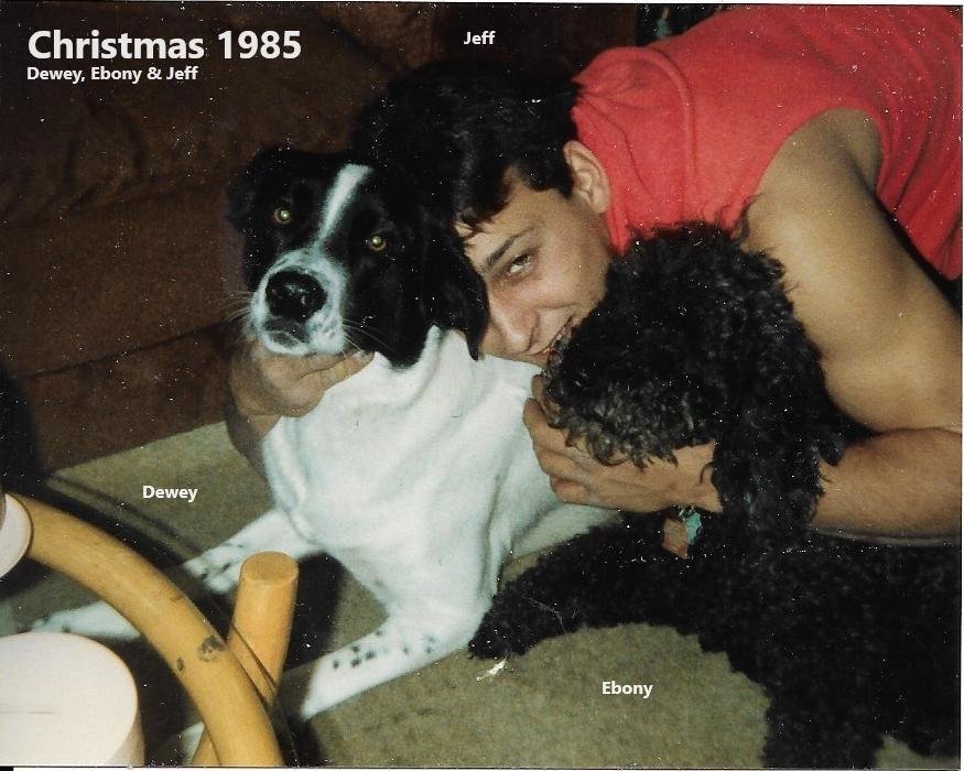 Jeff Galla, Dewey and Ebony 1985