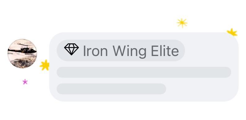 With Tierra Military – I just earned their Iron Wing Elite badge!🎉