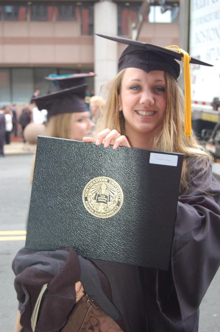 I am the proud mother of my first college graduate. Go You, Christine. Christine now has a bachelor of science in architecture from Northeastern University in Boston. I love her dearly and am so proud. Now it's time to cele