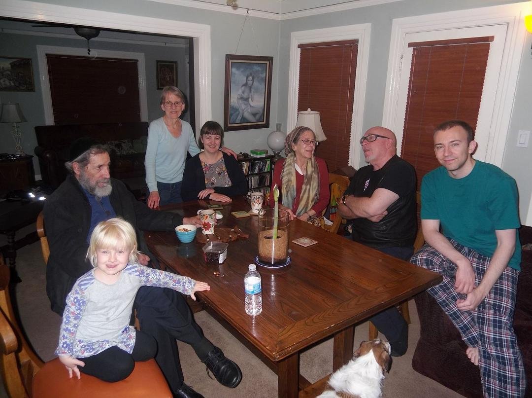 Relatives from Israel.