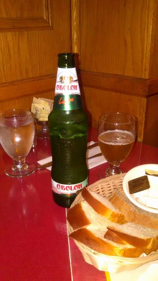 Lunch at the Ukrainian restaurant