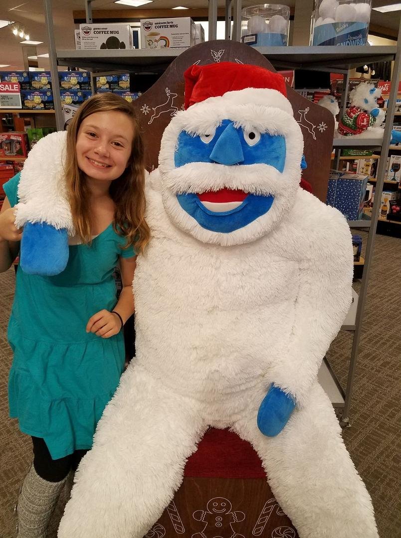 Nat made a new friend today!