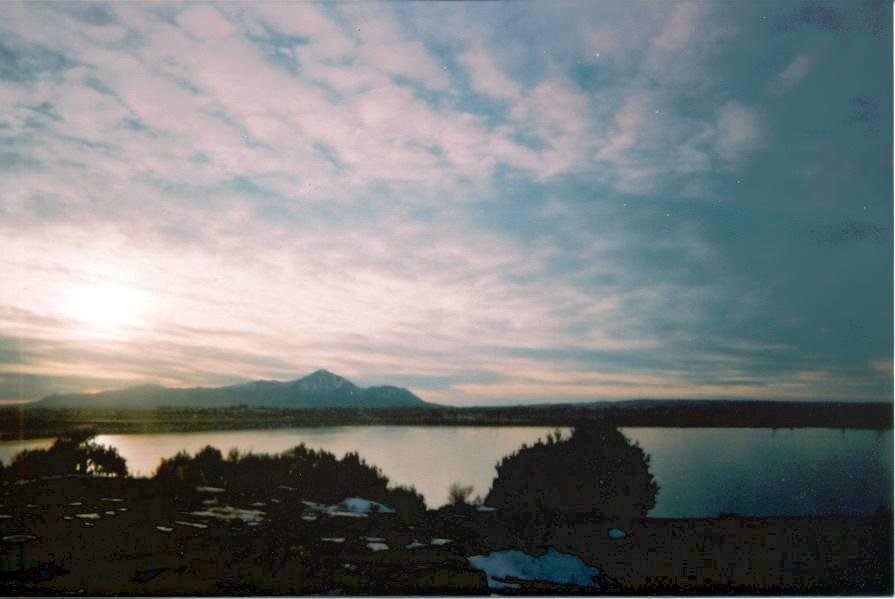 Pic from across Totan Lake (home) Cortez, CO