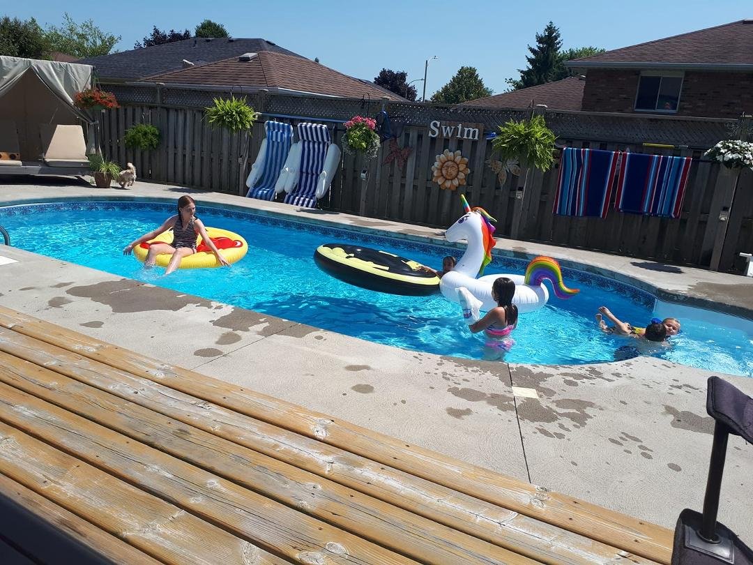 Pool time..