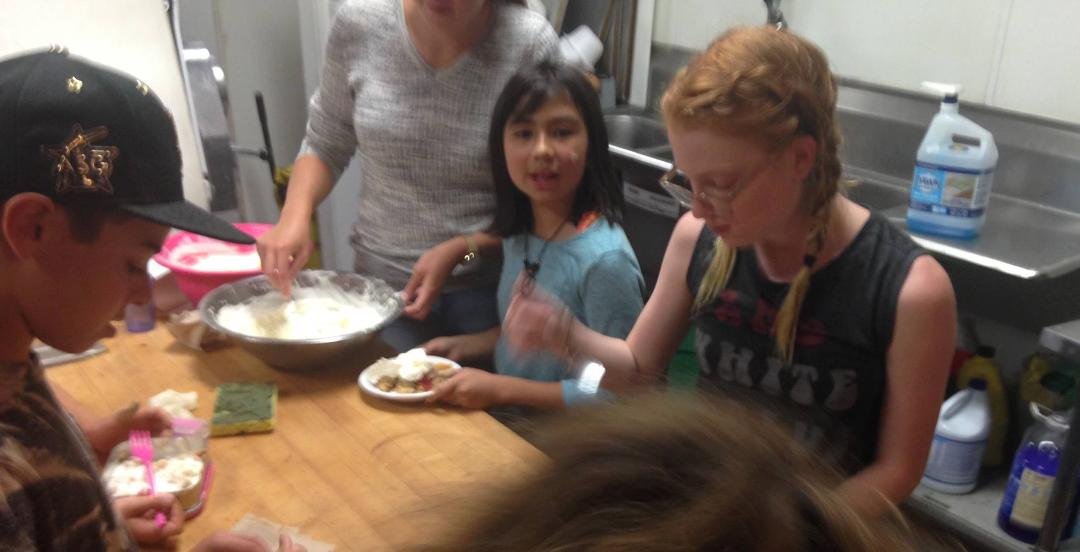 Last day of Leilee's cooking camp