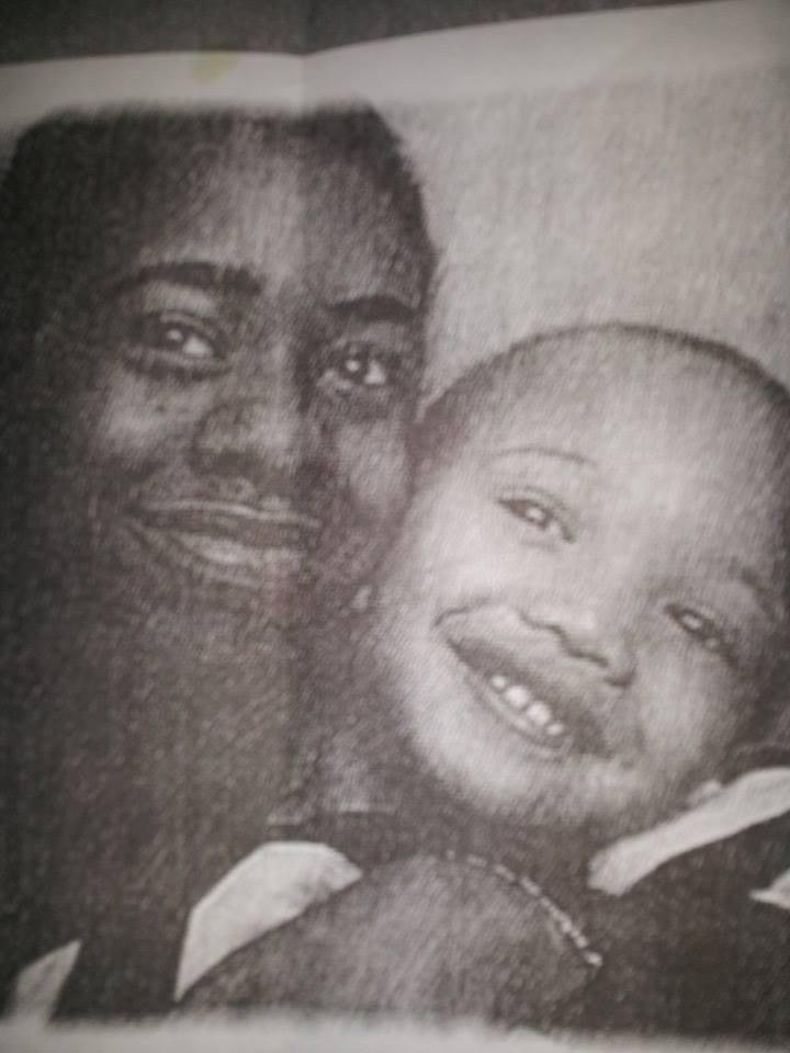 What I lnow today... you find treasure sometimes when you finally clean out that closet. My niece and grandson.