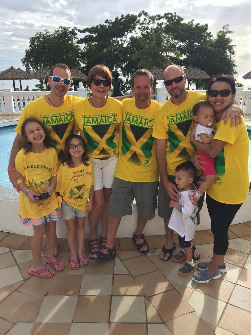 Happy thanksgiving from Jamaica!