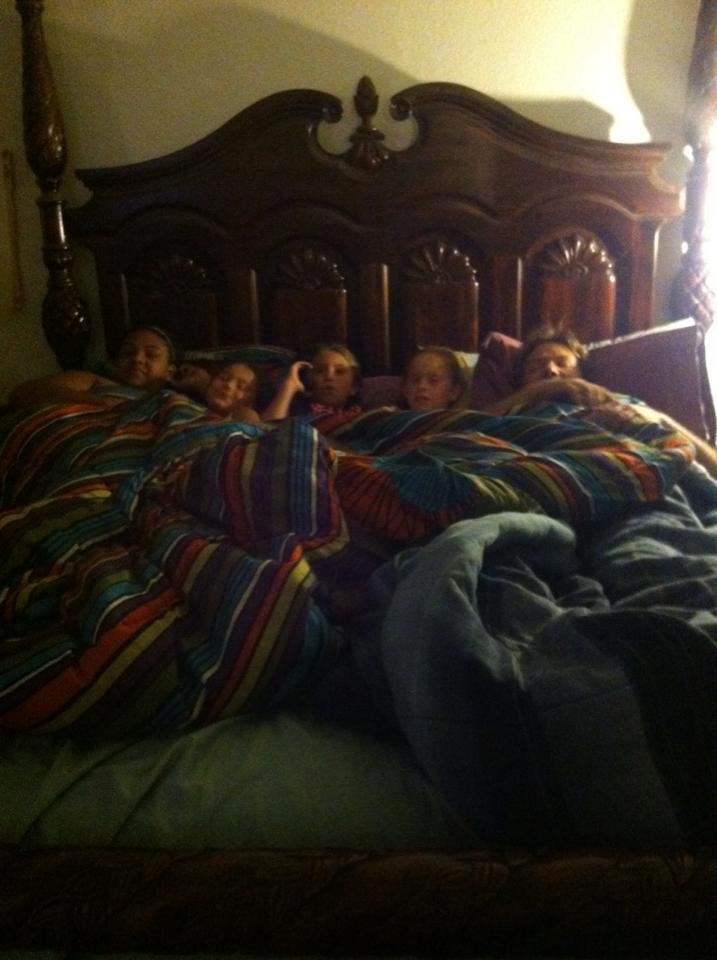 Papa and the girls watching DOG WITH A BLOG
Who would have thunk it