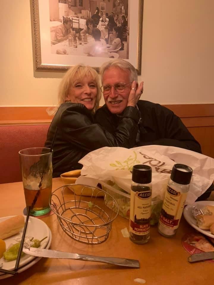 Great time at dinner with new friends