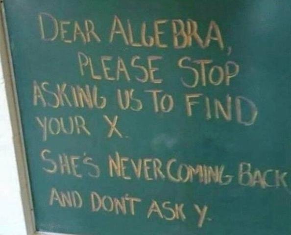 For The Math Whizzes...