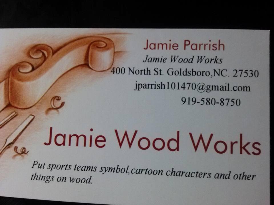 I finally made my business card.