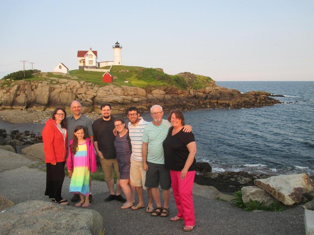 Excellent week at the ocean. My terrific family !