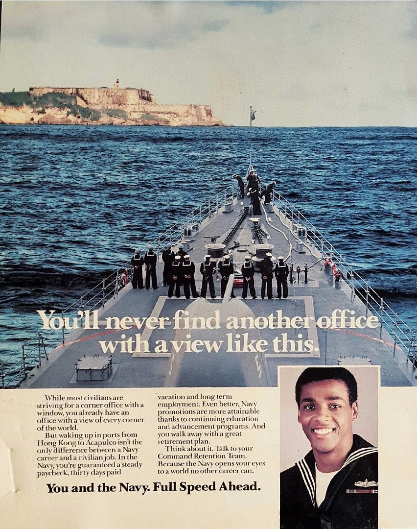 My all-time favorite Navy recruiting poster