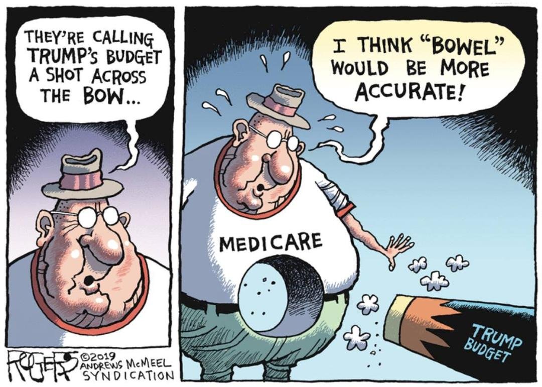 There are far more targets than a single overweight male who are going to be eviscerated by this insane budget proposal launched by the current resident of 1600 Pennsylvania Avenue..... The targets include the poor, the we