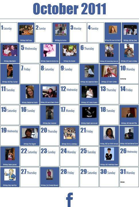 Anthony Johnson's album, 2011 Calendar