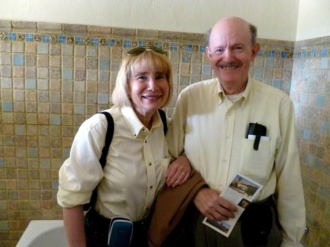 Tom and i on one of our recent vacations....