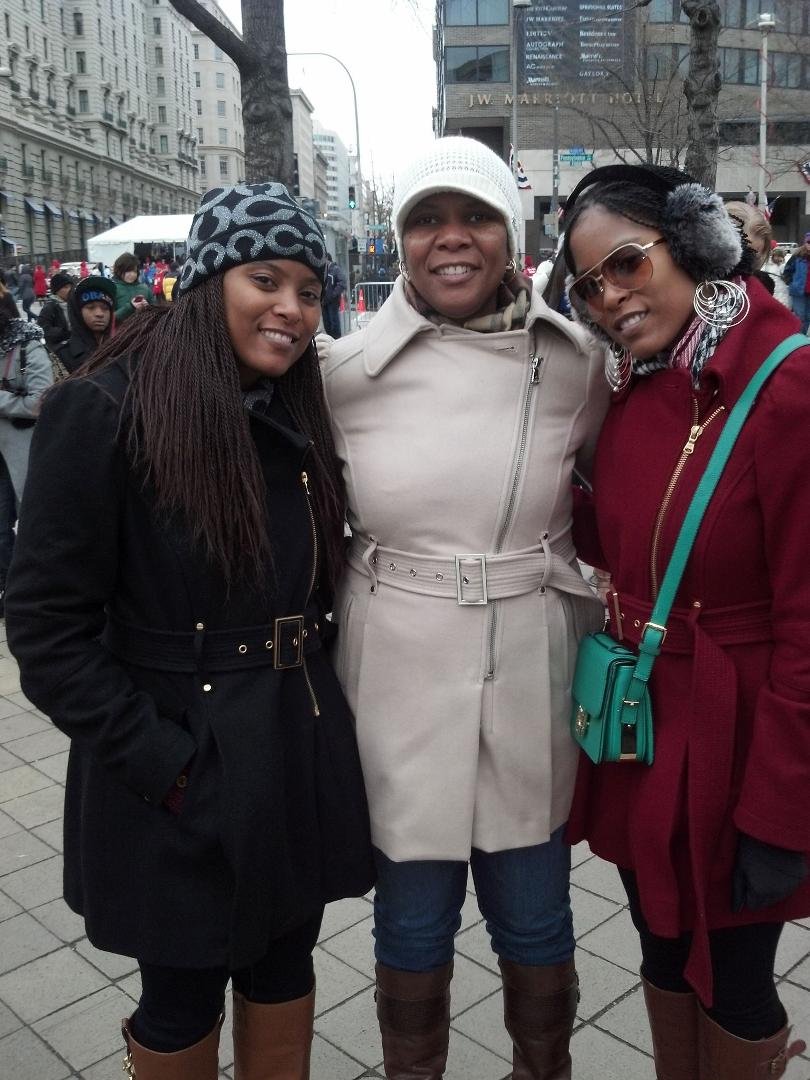 Monique and her beautiful daughter's