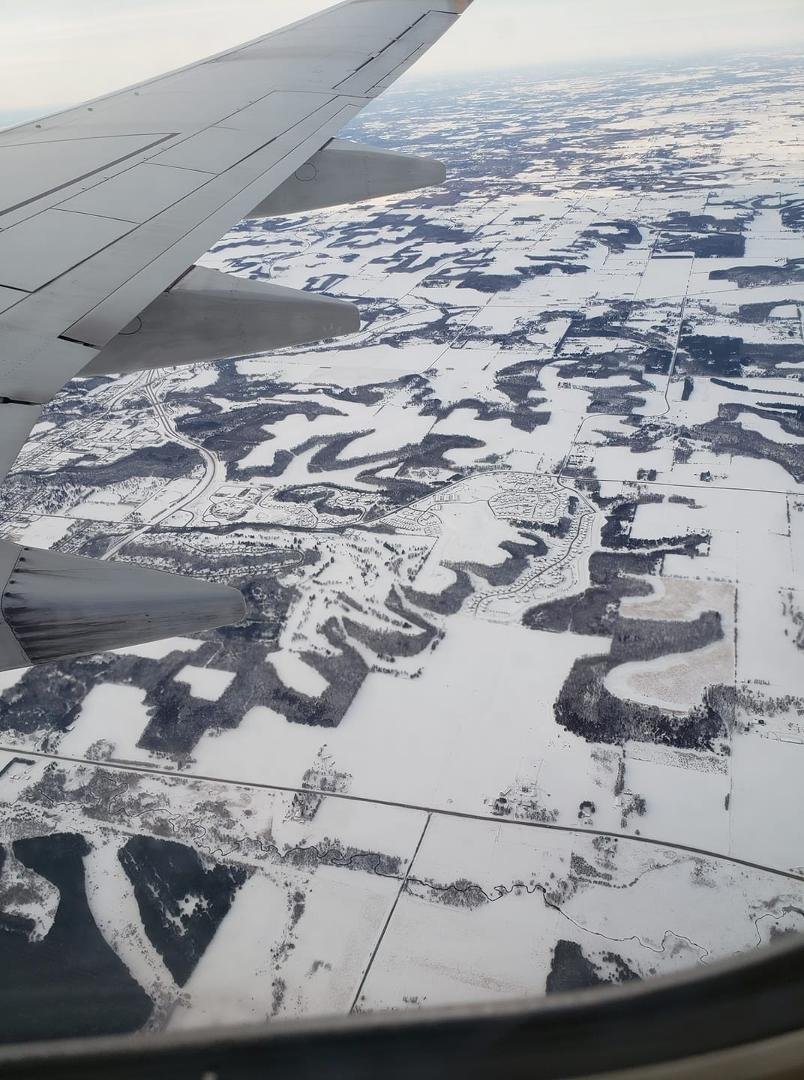 Landing Minneapolis