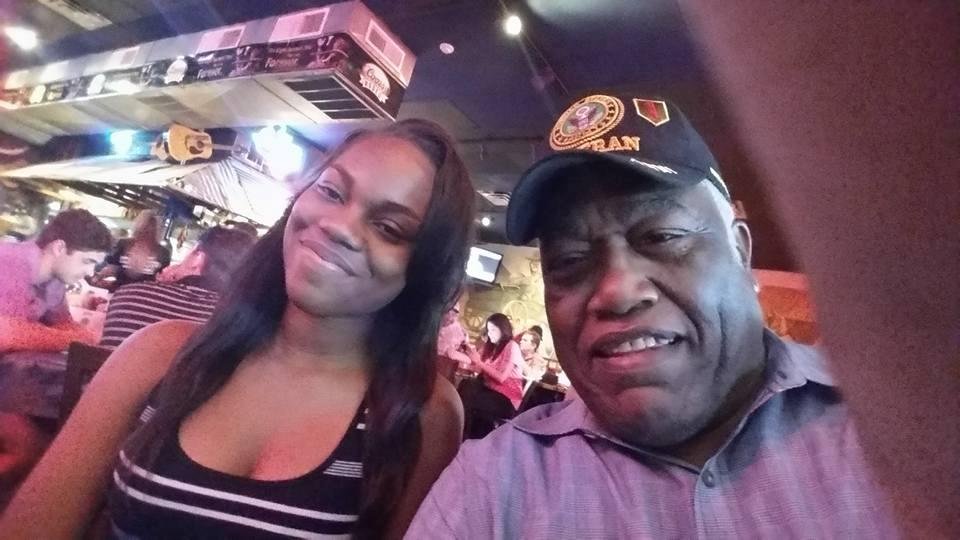 Me and my beautiful granddaughter