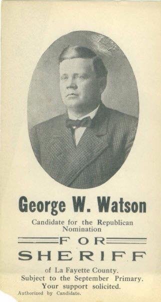 Great grandfather, a Republican! They were normal back then!