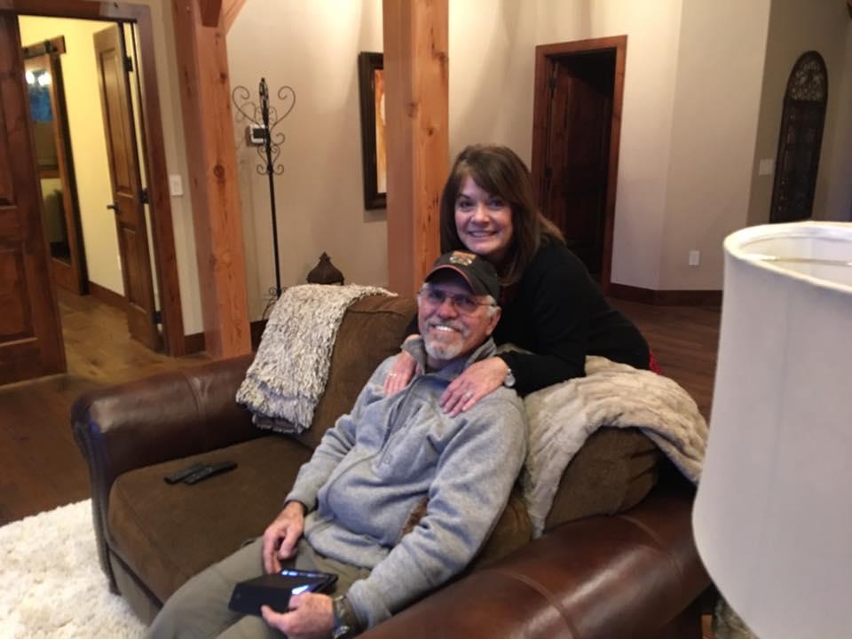 Chuck and Diana in new home on Swan River
