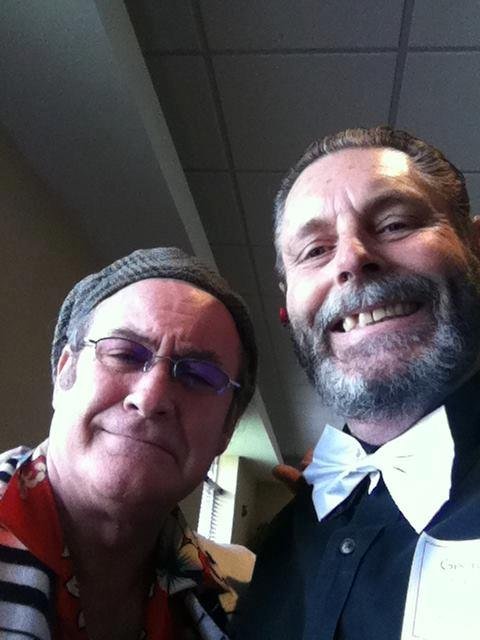Robin Williams and I (just kidding, he is an impersonator that performed for our Company's banquet just before Robin died)