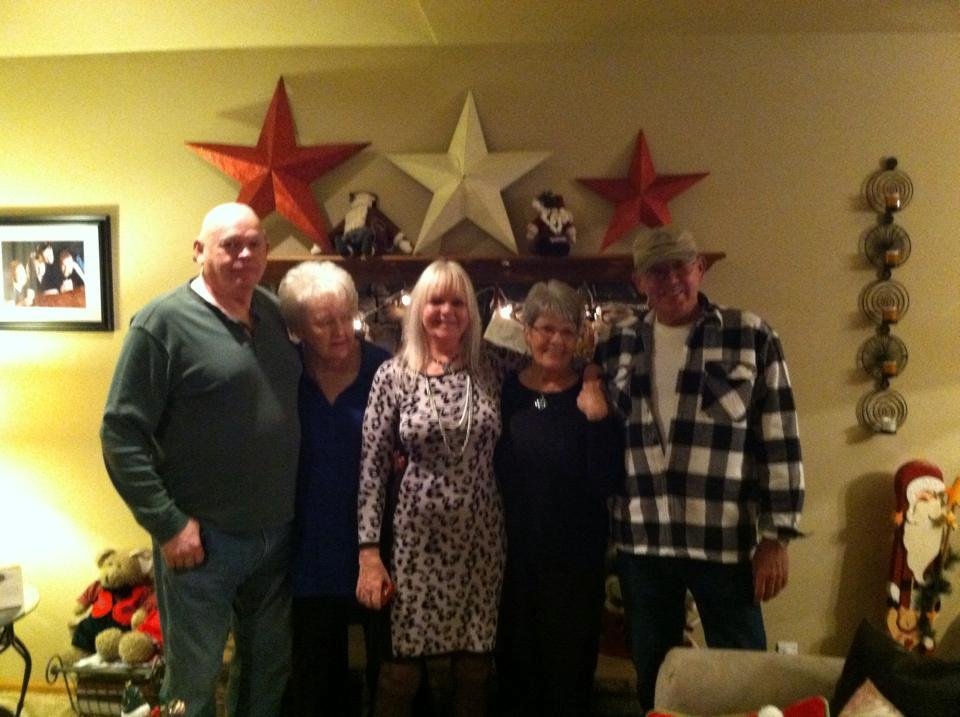 I am an only child, but I have 5 loving siblings! The Russell family lived next door before we were in grade school. Jim, Jack, Sharon, Judy and Molly! Judy passed away in 2006 and the rest of us are very close! Here is