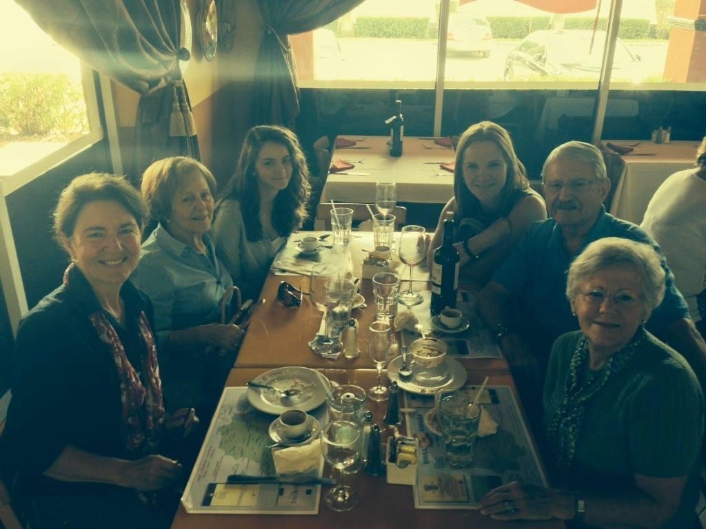 Lunch with family .