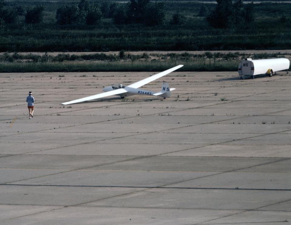 His favorite Glider photo